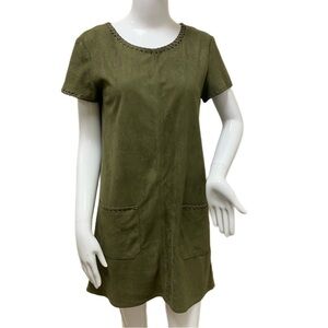 AUDREY Co. Olive Green Dress - Women's Small